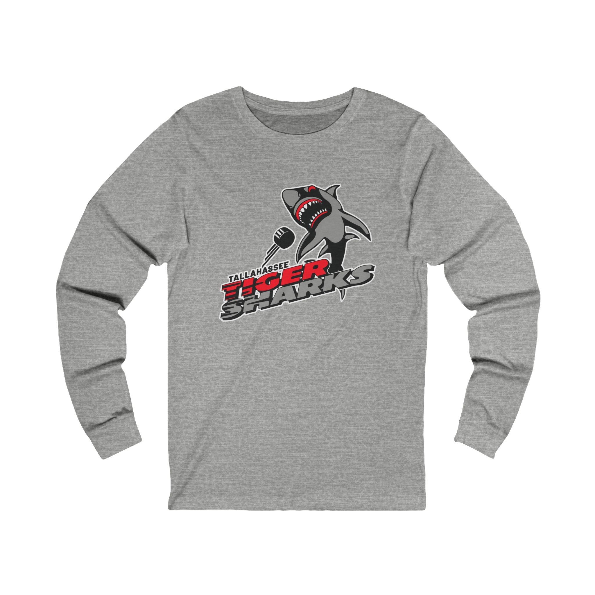 Tallahassee Tiger Sharks Long Sleeve Shirt - Athletic Heather