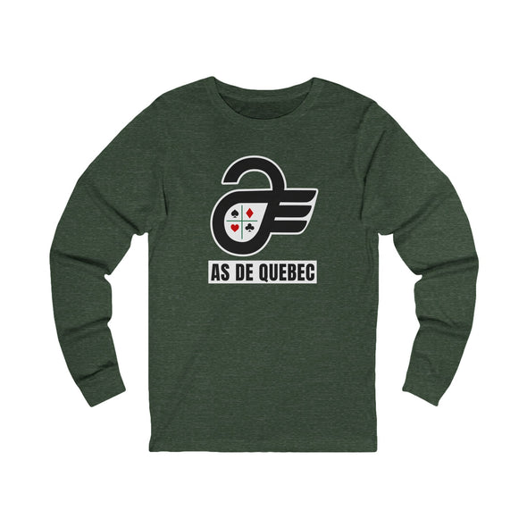 Quebec Aces 1970s Style Long Sleeve Shirt