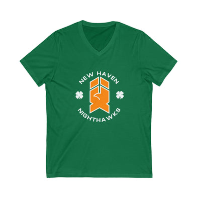 New Haven Nighthawks Irish Women's V-Neck T-Shirt