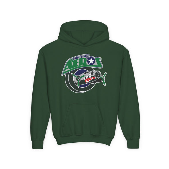 Houston Aeros 1990s Hoodie (Youth)