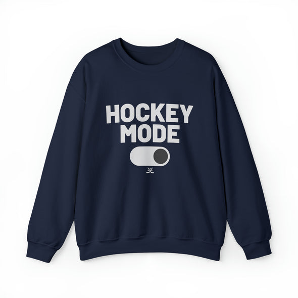 Hockey Mode Crewneck Sweatshirt