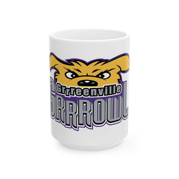 Greenville Grrrowl Mug, (11oz, 15oz)