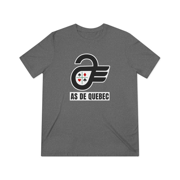 Quebec Aces 1970s Style T-Shirt (Tri-Blend Super Light)