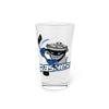 Danbury Trashers Logo Pint Glass, 16oz