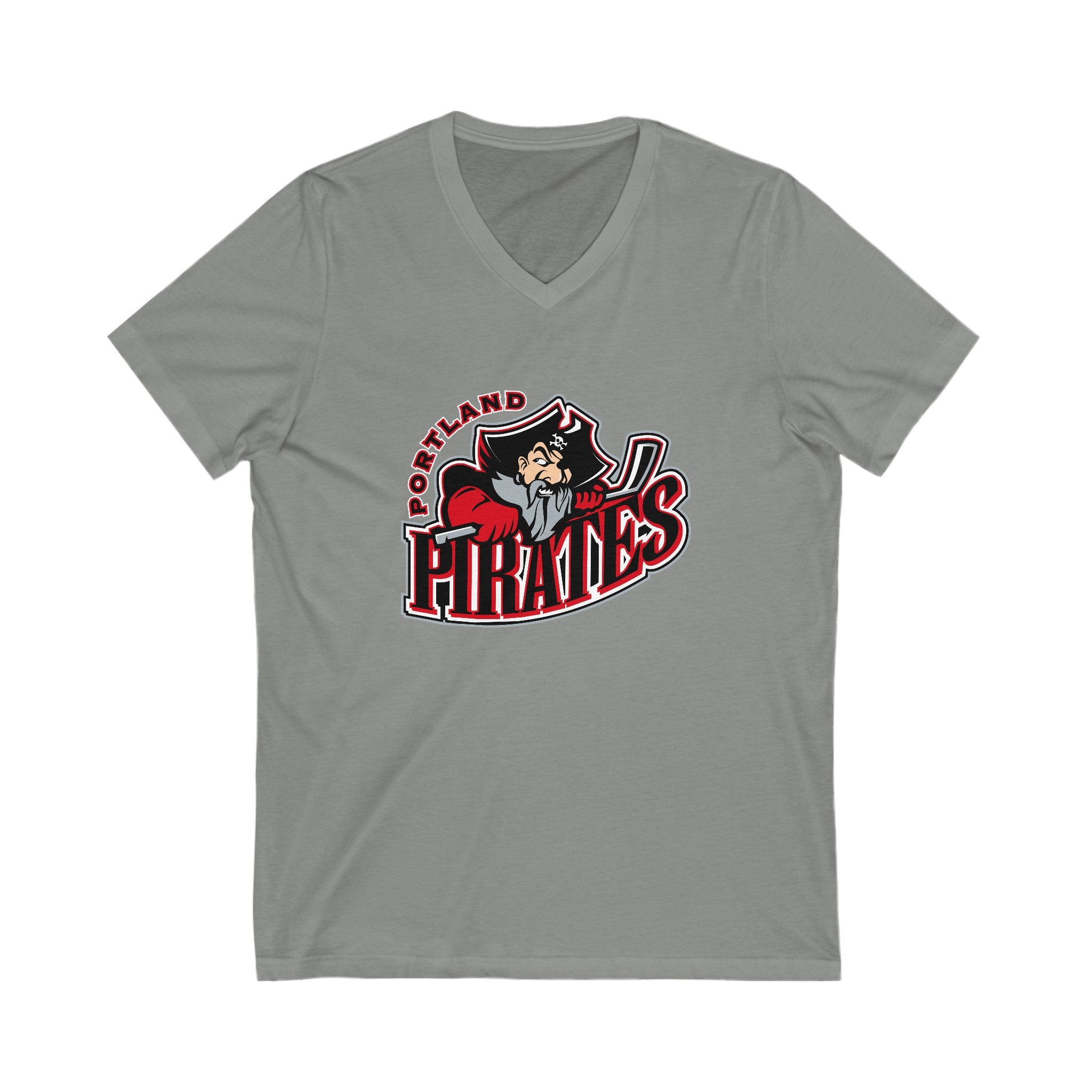 Portland Pirates 2000s Women's V-Neck T-Shirt