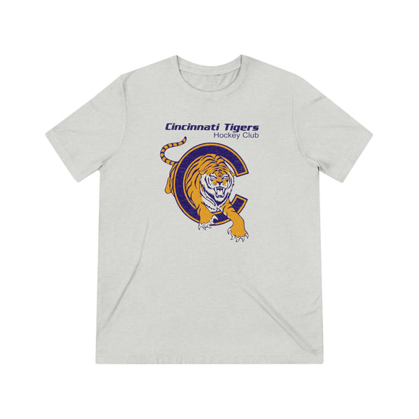 Cincinnati Tigers T-Shirt (Tri-Blend Super Light)