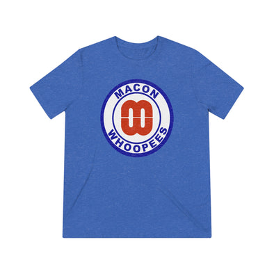 Macon Whoopees Logo T-Shirt (Tri-Blend Super Light)