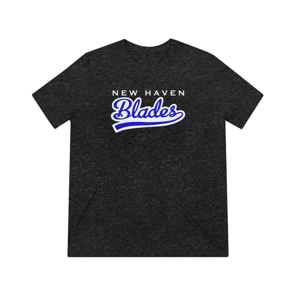 New Haven Blades Script T-Shirt (Tri-Blend Super Light)