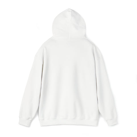 Columbus Mad Cows Hoodie in white, back view, plain back, view 2