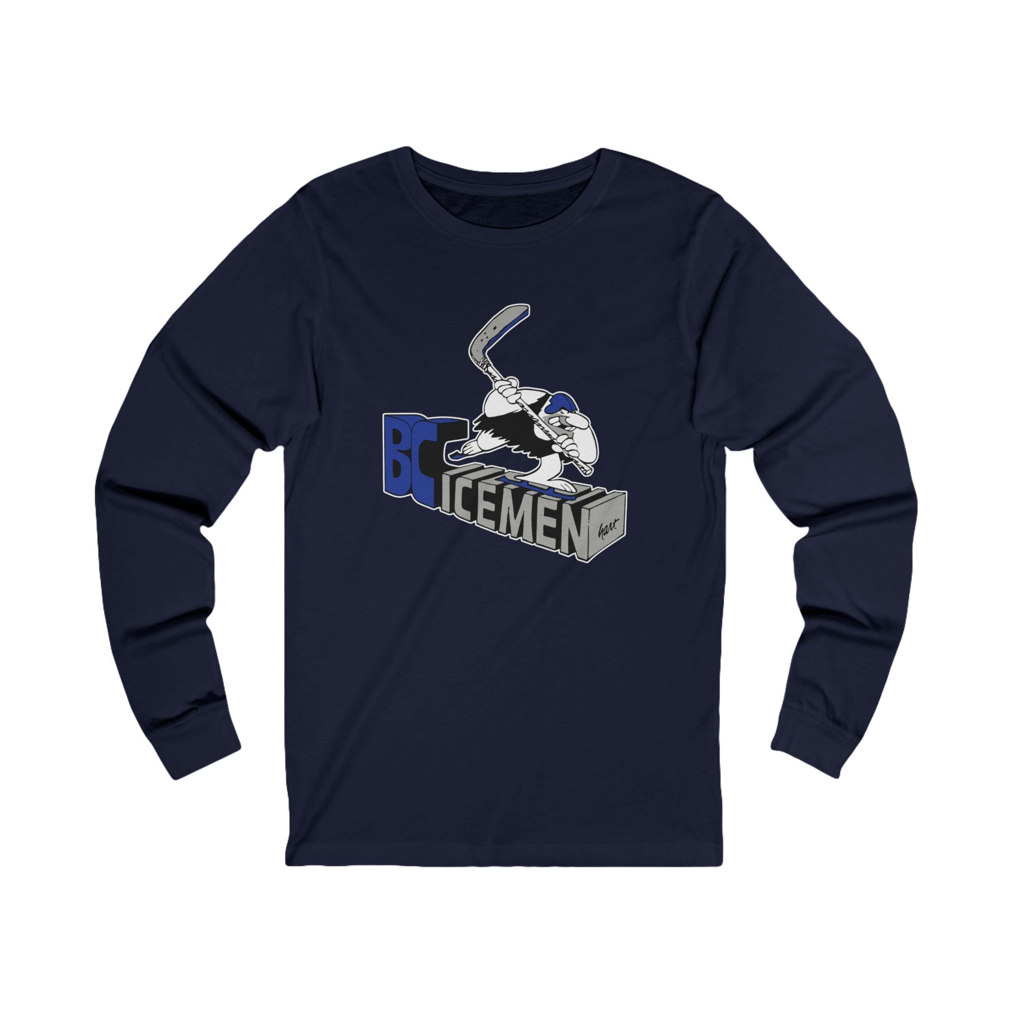B.C. Icemen Long Sleeve Shirt - Navy