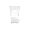 Danbury Trashers Logo Pint Glass, 16oz