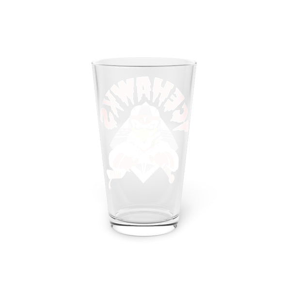 Adirondack IceHawks / Winston-Salem IceHawks Pint Glass, 16oz