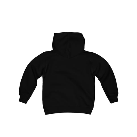 Columbus Mad Cows Hoodie (Youth) with the cartoon cow skater on a green star on the front