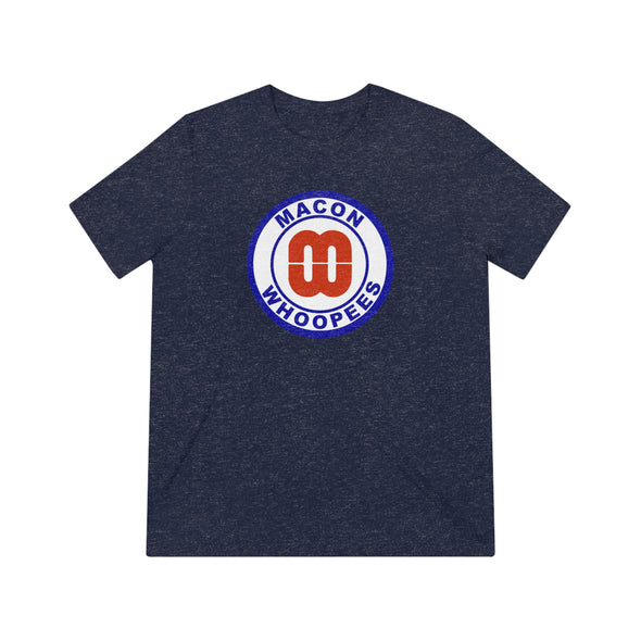 Macon Whoopees Logo T-Shirt (Tri-Blend Super Light)