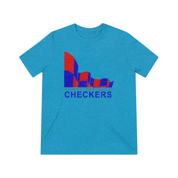 Indianapolis Checkers T-Shirt (Tri-Blend Super Light)
