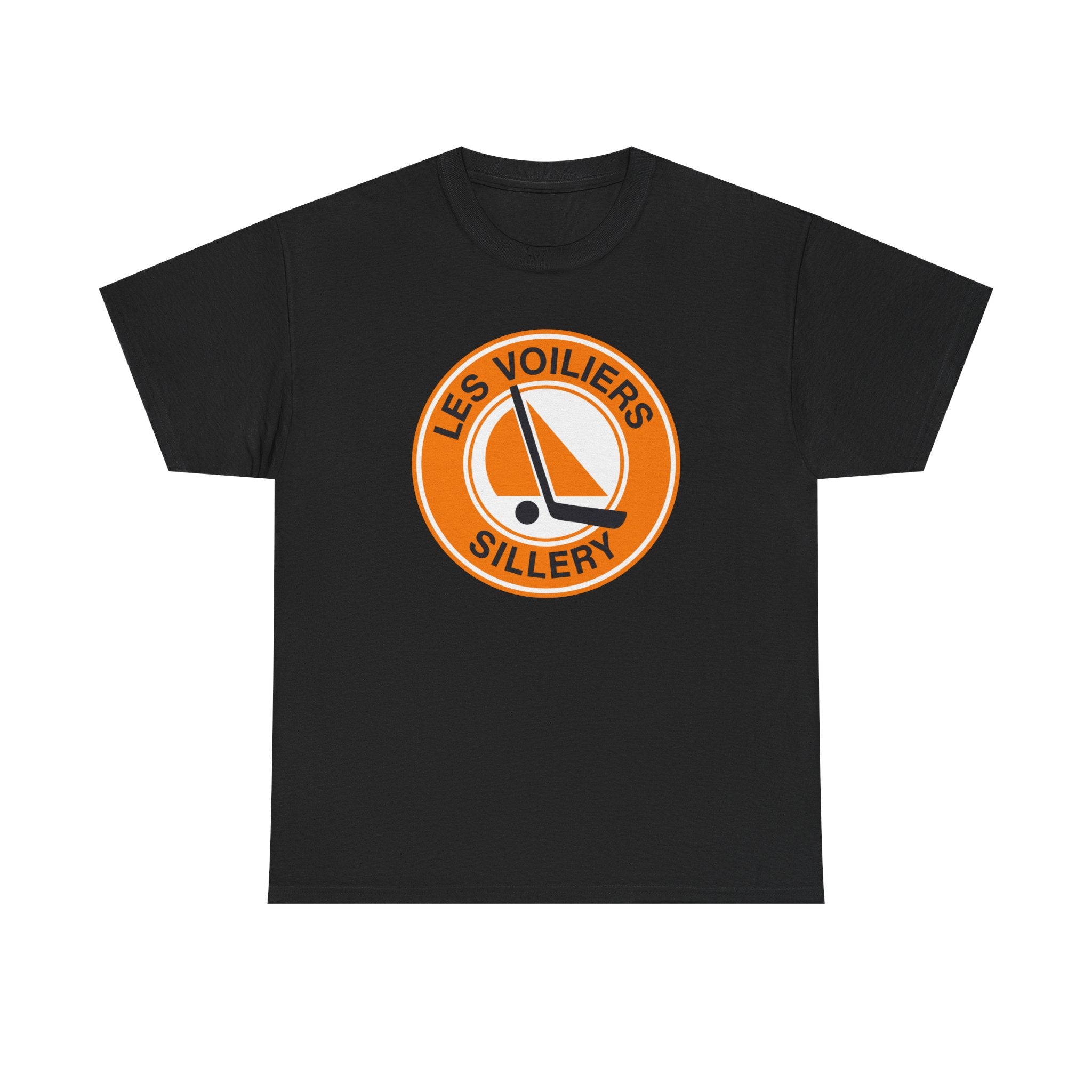 Les Voiliers Sillery Orange Logo T-Shirt