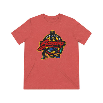 New Mexico Scorpions 1990s T-Shirt (Tri-Blend Super Light)