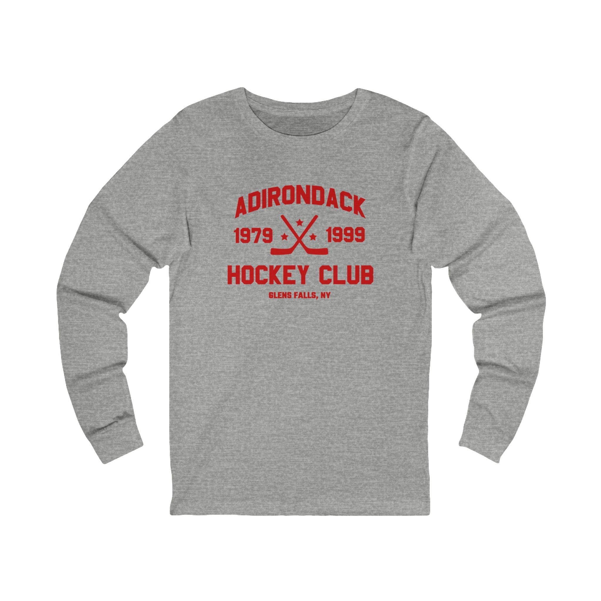 Adirondack Hockey Club Long Sleeve Shirt - Athletic Heather