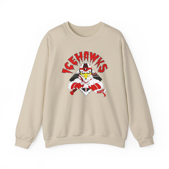 Adirondack IceHawks / Winston-Salem IceHawks Crewneck Sweatshirt