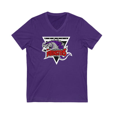 Lowell Lock Monsters Women's V-Neck T-Shirt