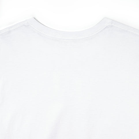 Columbus Mad Cows T-Shirt in white, collar close-up, view 2