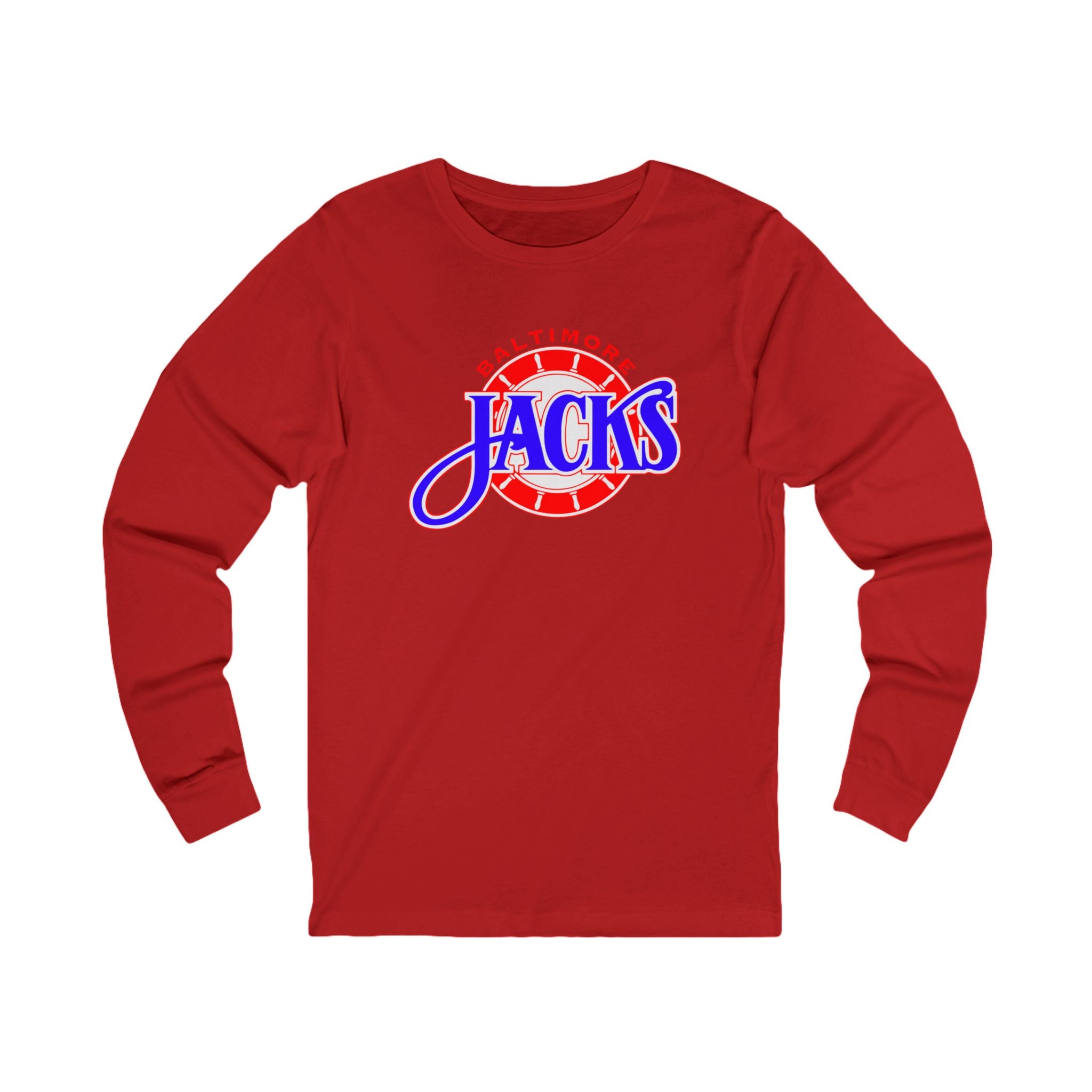 Baltimore Skipjacks Red & Blue Long Sleeve Shirt