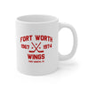 Fort Worth Wings Mug 11 oz