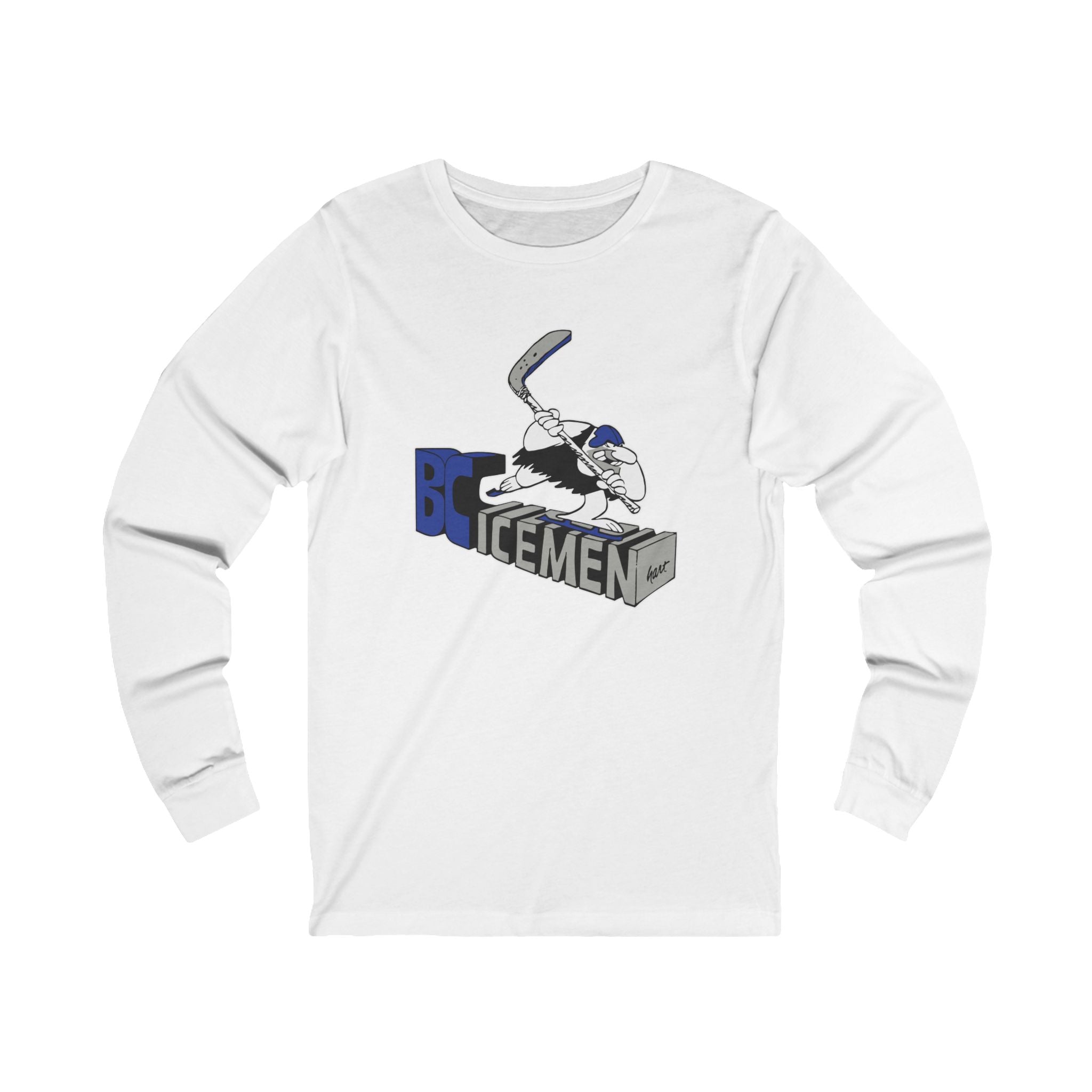 B.C. Icemen Long Sleeve Shirt - White
