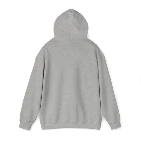 Columbus Mad Cows Hoodie in sport grey, back view, plain back, view 2
