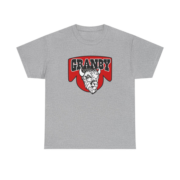Granby Bisons Early 1980s Style T-Shirt