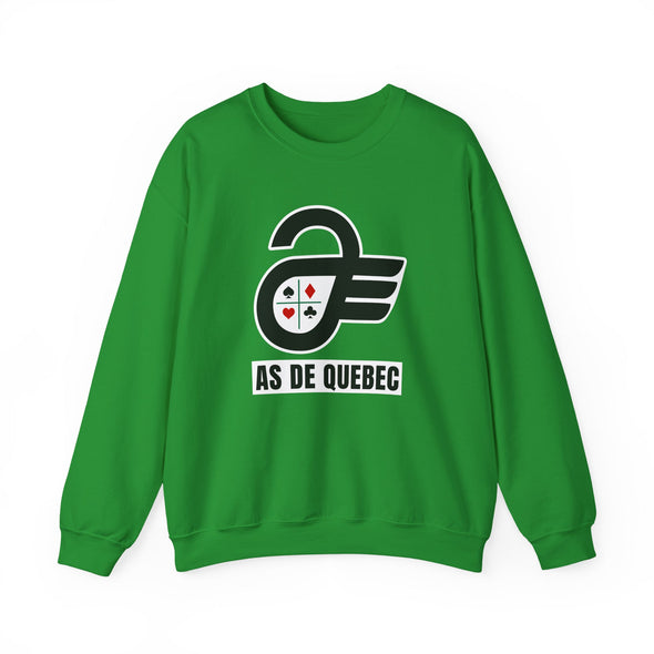 Quebec Aces 1970s Style Crewneck Sweatshirt