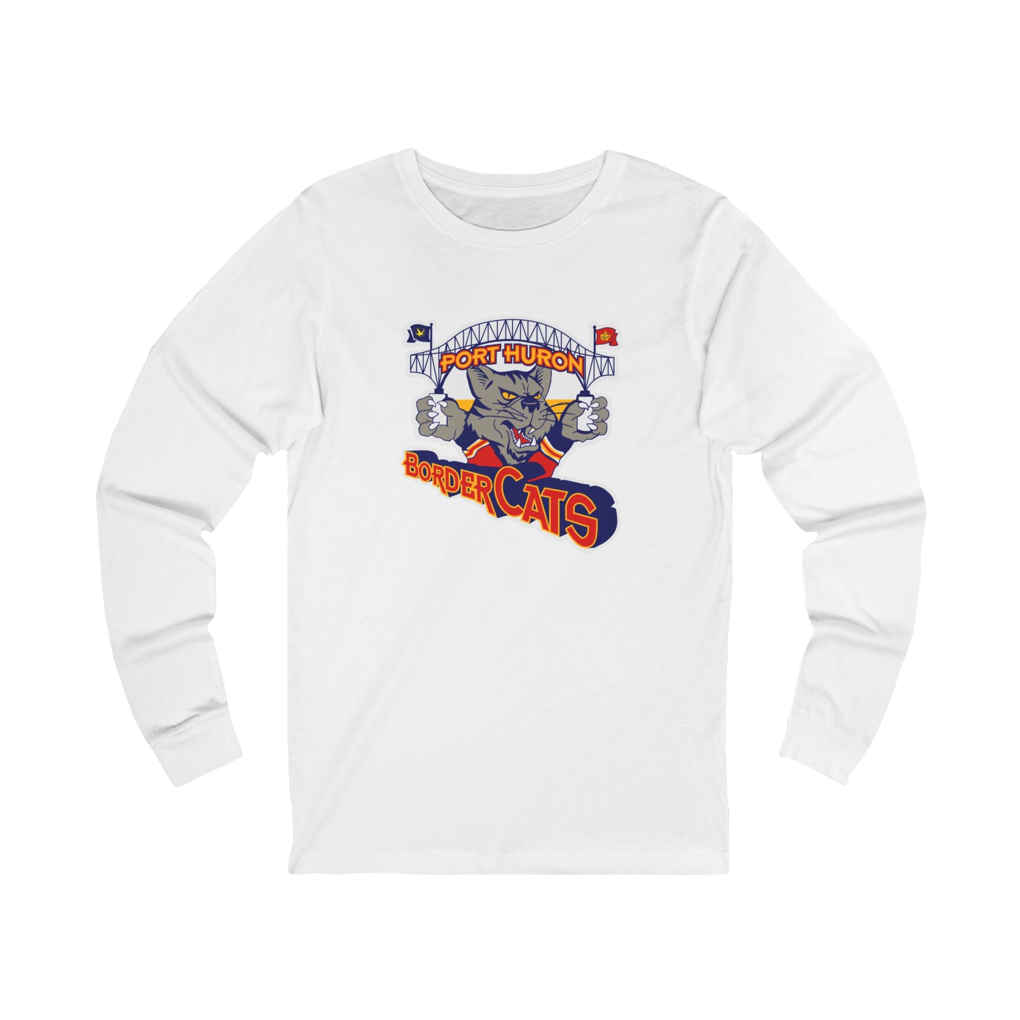 Port Huron Border Cats Long Sleeve Shirt