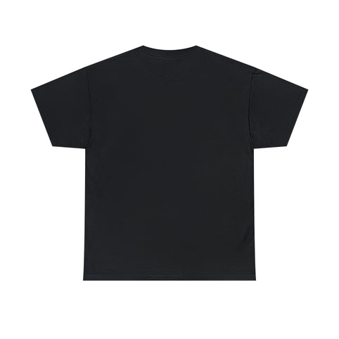 Columbus Mad Cows T-Shirt in black, back view, plain back