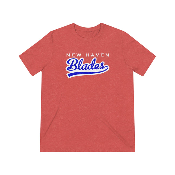 New Haven Blades Script T-Shirt (Tri-Blend Super Light)