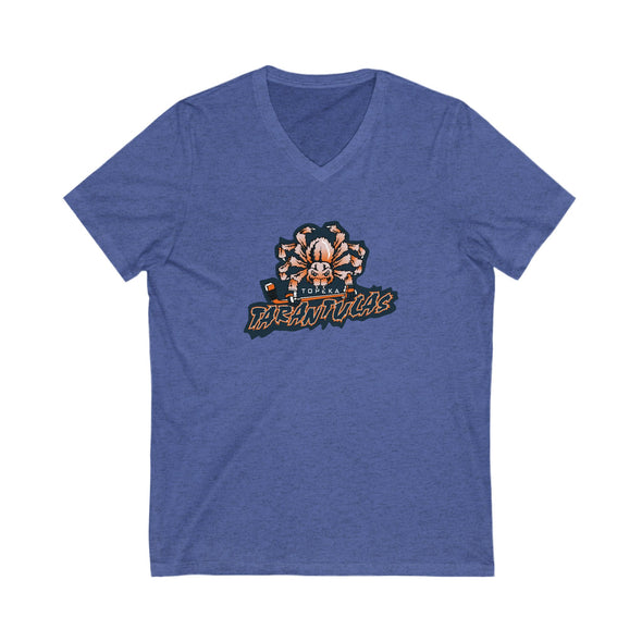 Topeka Tarantulas Women's V-Neck T-Shirt