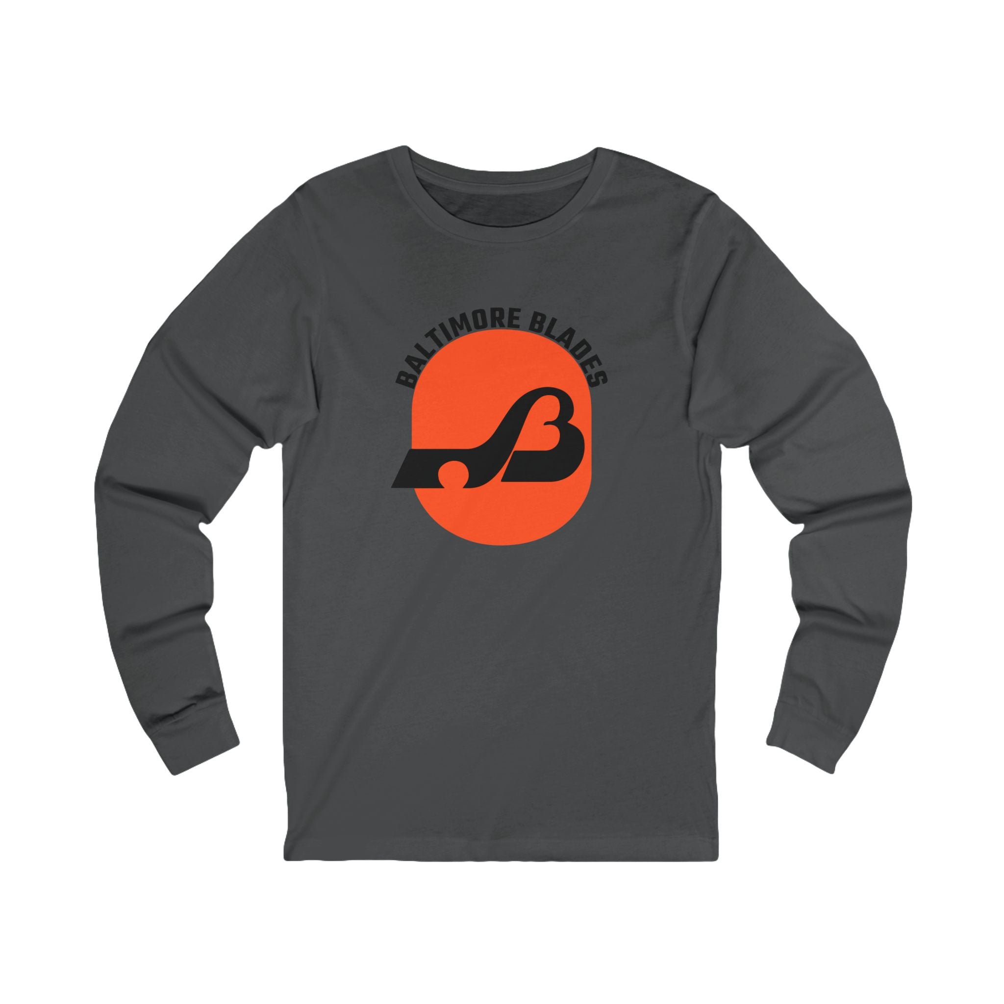Baltimore Blades Long Sleeve Shirt - Asphalt