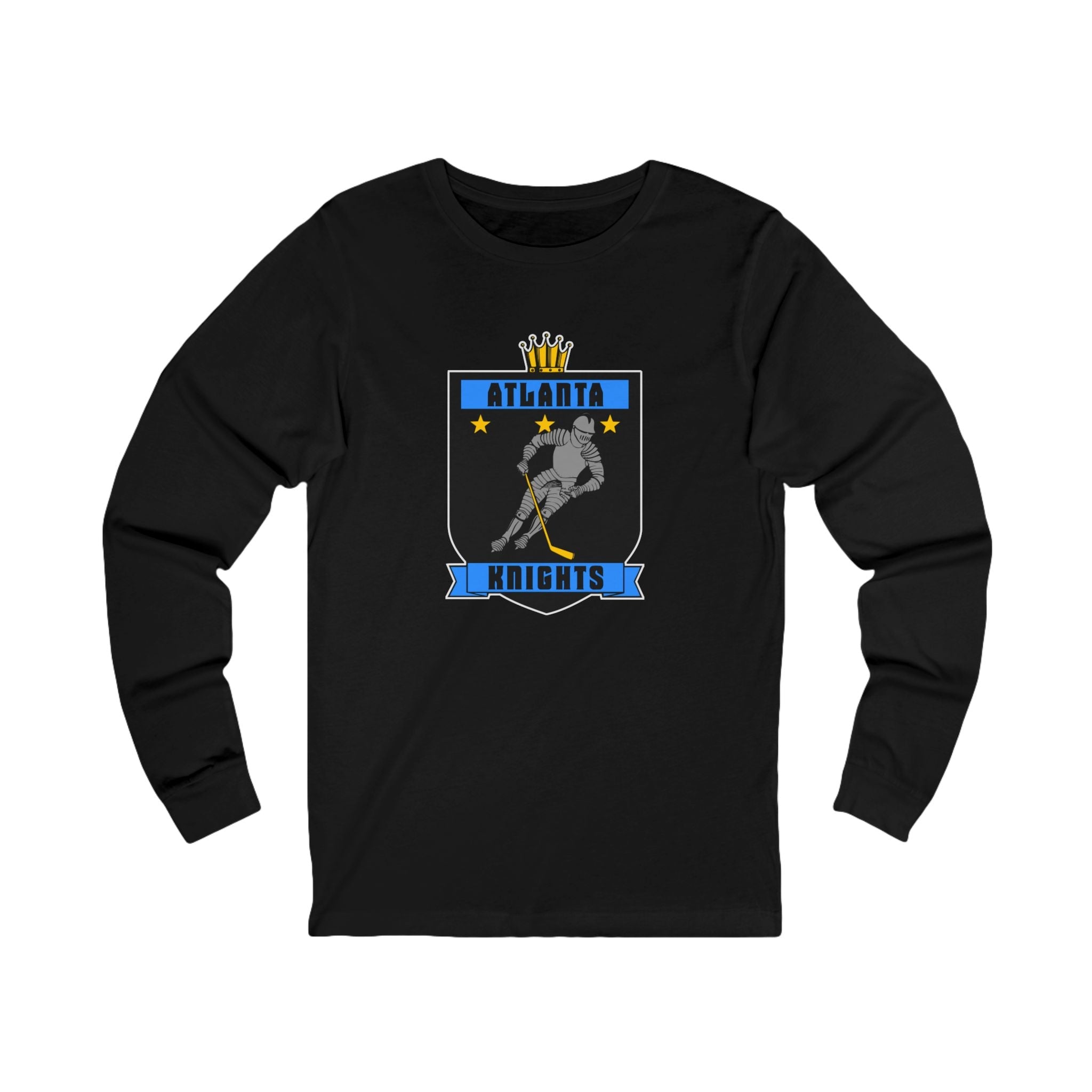 Atlanta Knights Long Sleeve Shirt - Black