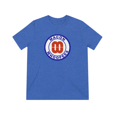 Macon Whoopees Logo T-Shirt (Tri-Blend Super Light)