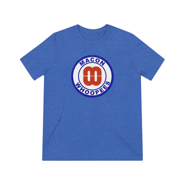 Macon Whoopees Logo T-Shirt (Tri-Blend Super Light)