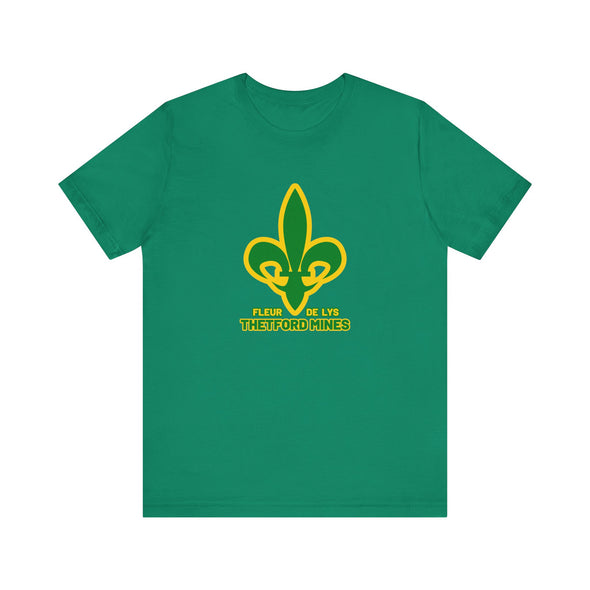 Thetford Mines Fleur De Lys T-Shirt (Premium Lightweight)