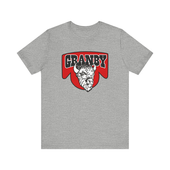 Granby Bisons Early 1980s Style T-Shirt (Premium Lightweight)