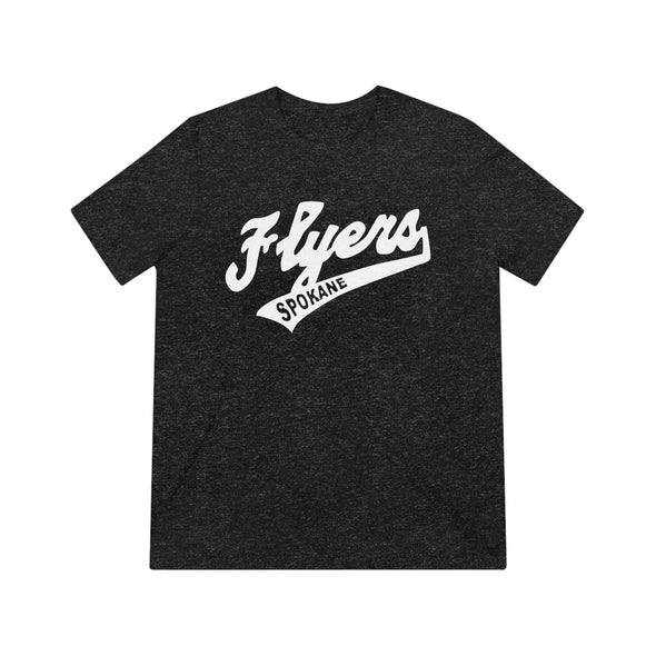 Spokane Flyers Script T-Shirt (Tri-Blend Super Light)