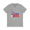 Warroad Lakers Women's V-Neck T-Shirt