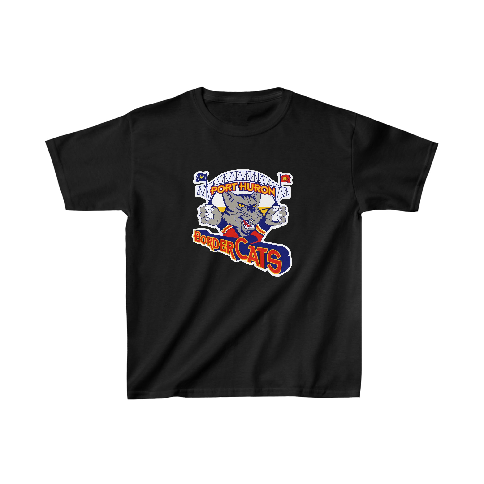 Port Huron Border Cats T-Shirt (Youth)