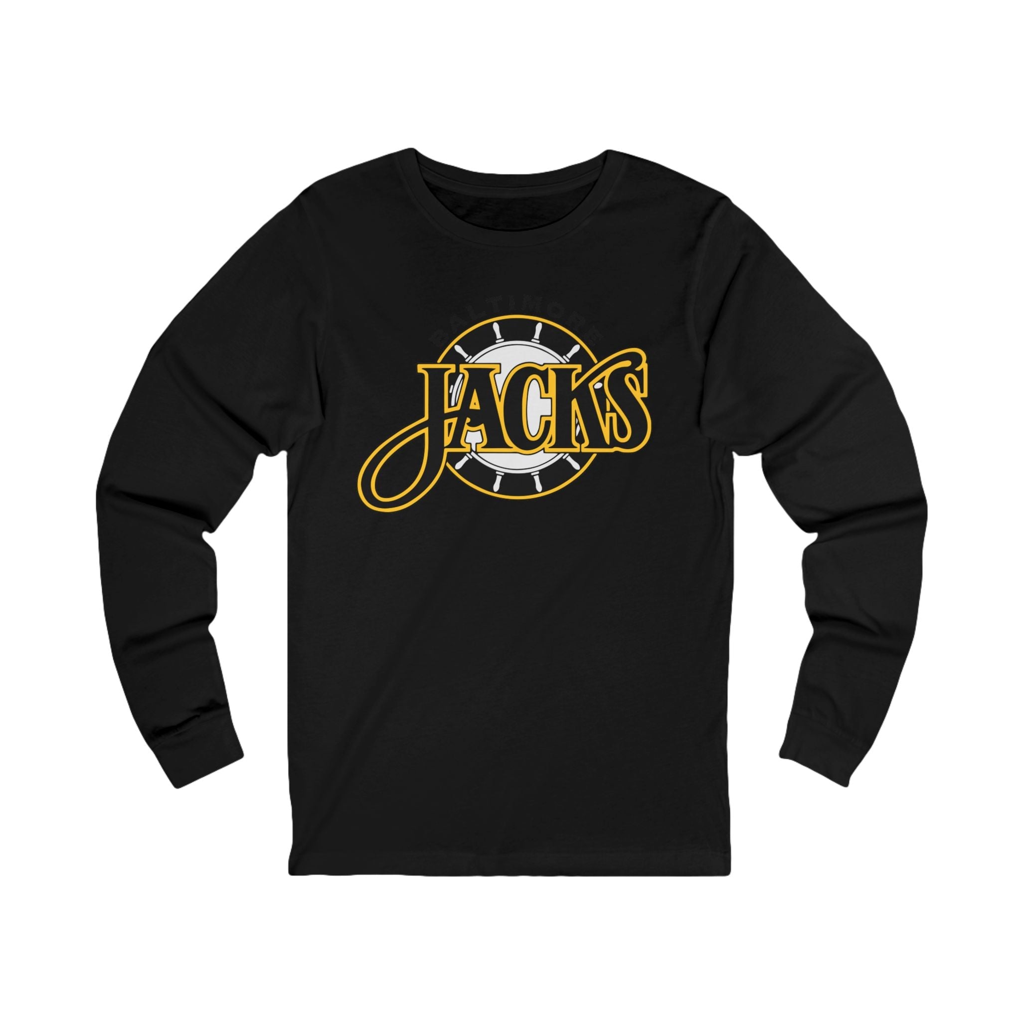 Baltimore Skipjacks Black Long Sleeve Shirt - Black
