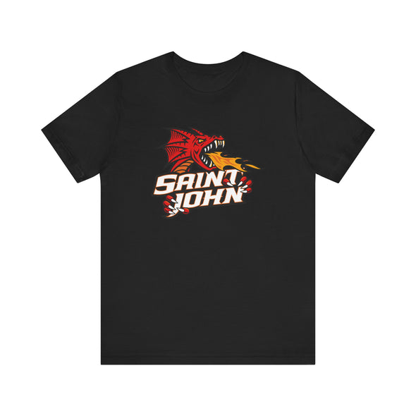 Saint John Flames 2000s T-Shirt (Premium Lightweight)