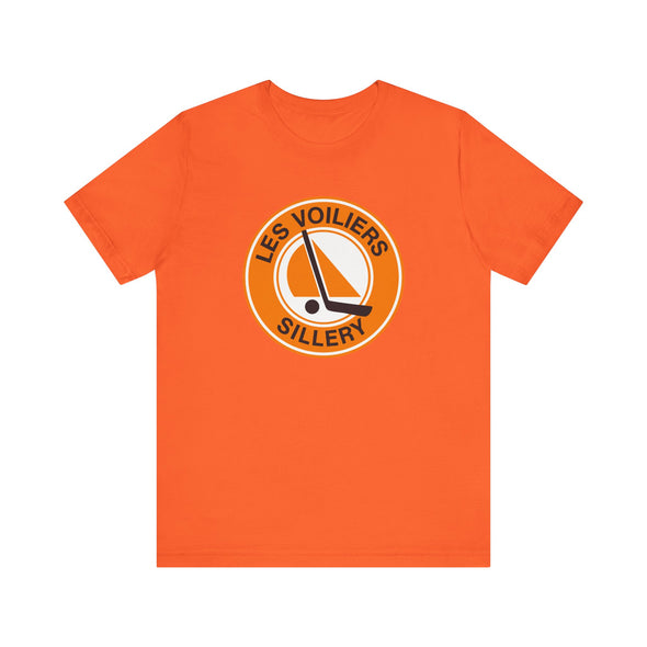 Les Voiliers Sillery Orange Logo T-Shirt (Premium Lightweight)