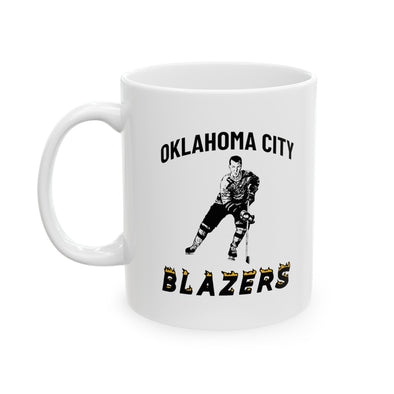Oklahoma City Blazers 1970s Mug, 11oz