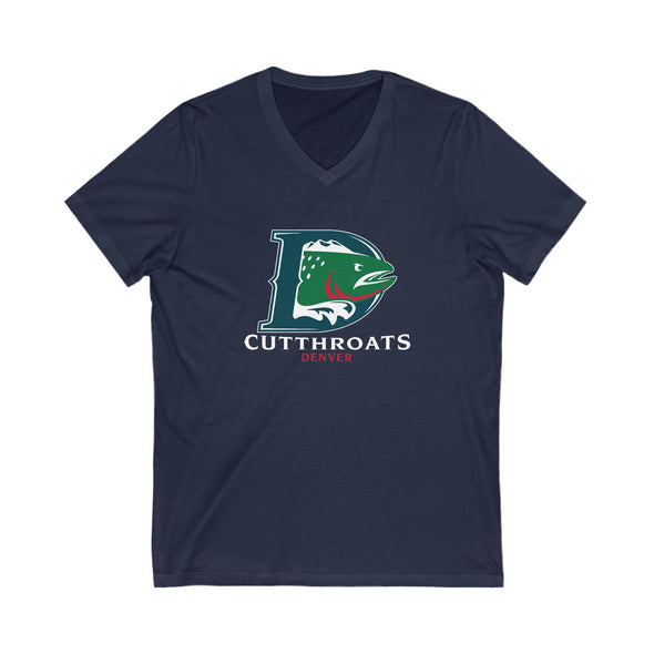 Denver Cutthroats Women's V-Neck T-Shirt