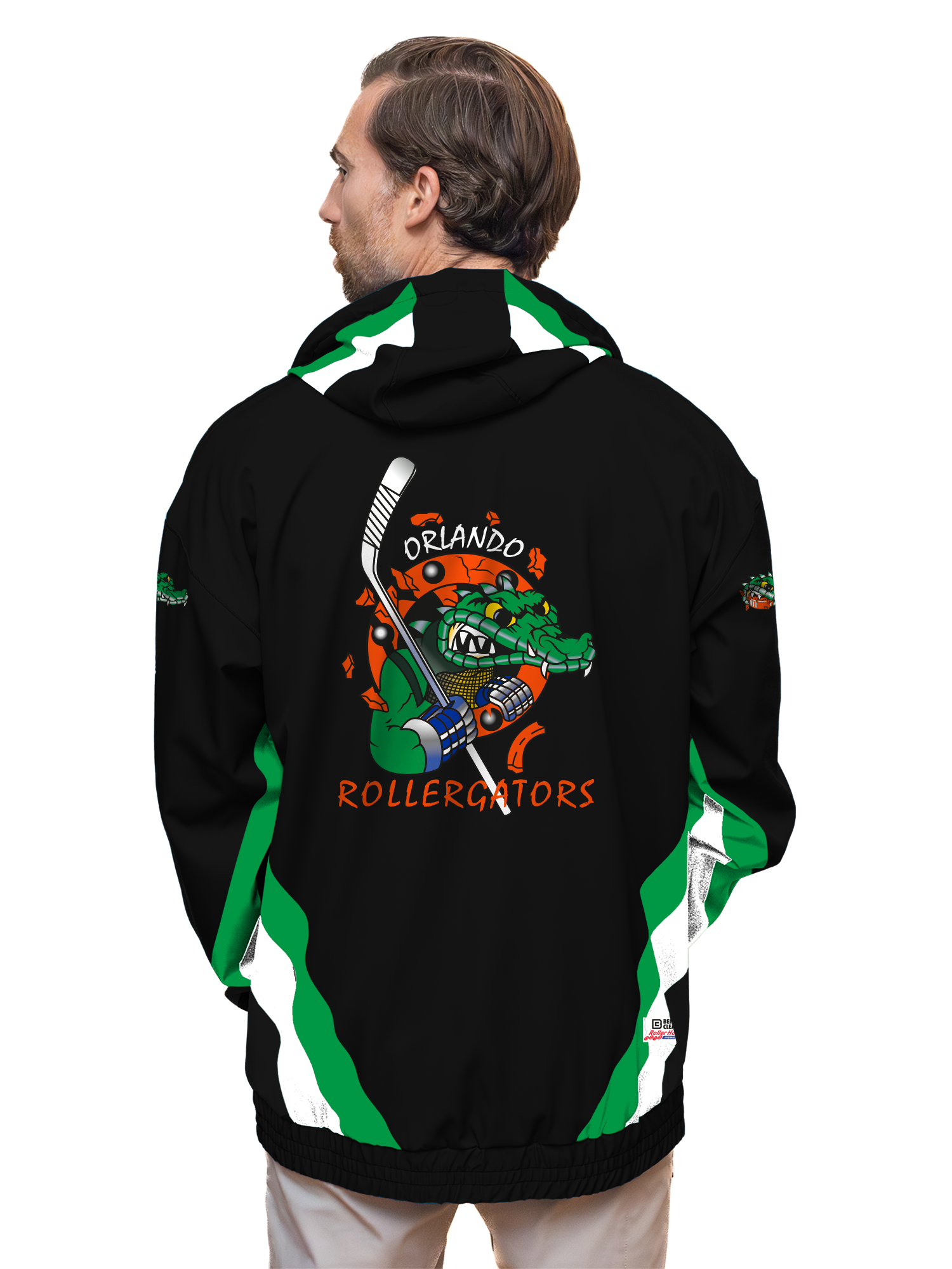 Orlando Rollergators Hockey Windbreaker